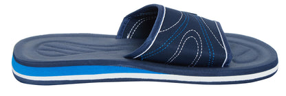 Mens Slip On Sports Sliders Boys Summer Flip Flops Sandals Beach Shower Shoes
