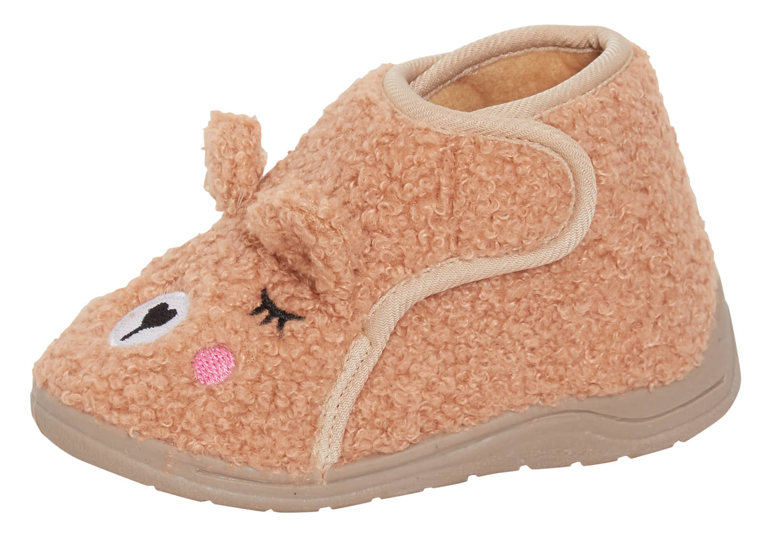 Teddy Bear Slipper Booties Infants Slipper Boots Toddler First Walking Shoes