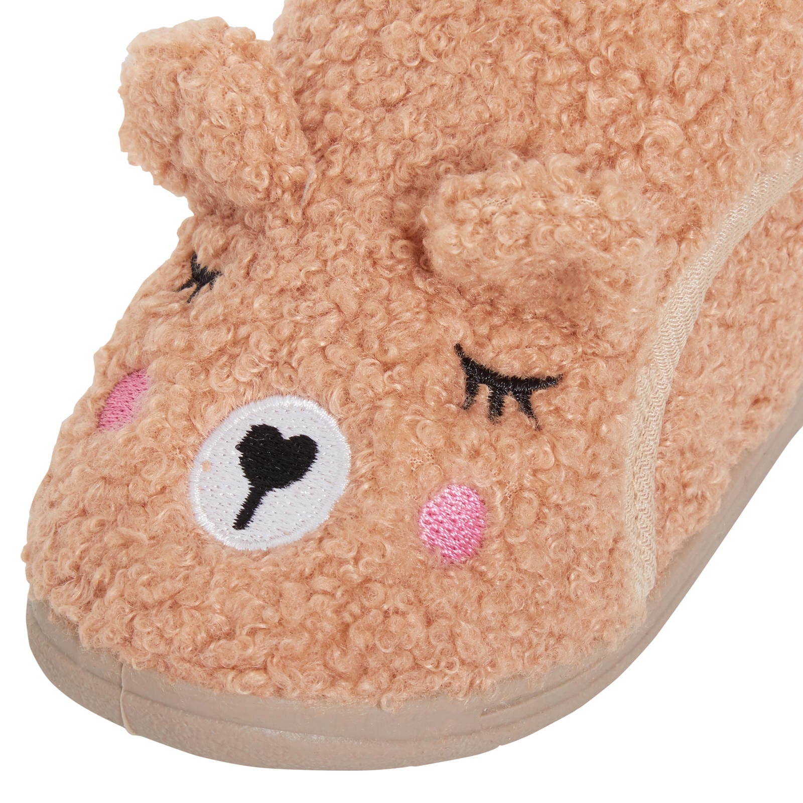 Teddy Bear Slipper Booties Infants Slipper Boots Toddler First Walking Shoes