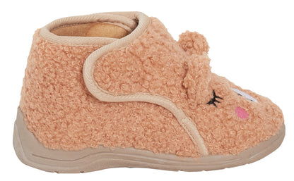 Teddy Bear Slipper Booties Infants Slipper Boots Toddler First Walking Shoes