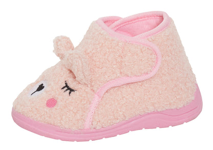 Teddy Bear Slipper Booties Infants Slipper Boots Toddler First Walking Shoes