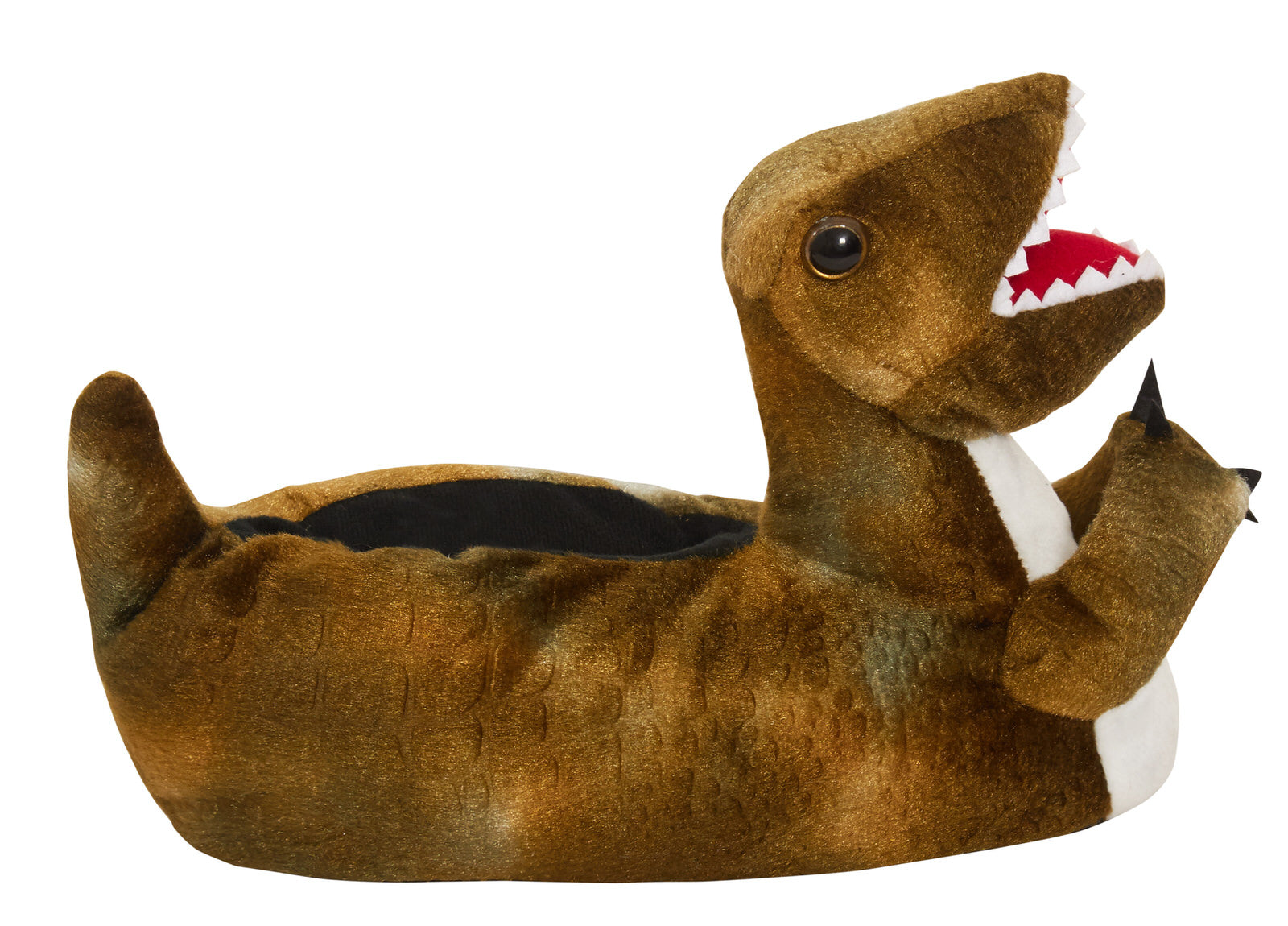 Novelty 3D Dinosaur Slippers Kids Plush Dino Slipper Boots Fleece Booties T-Rex