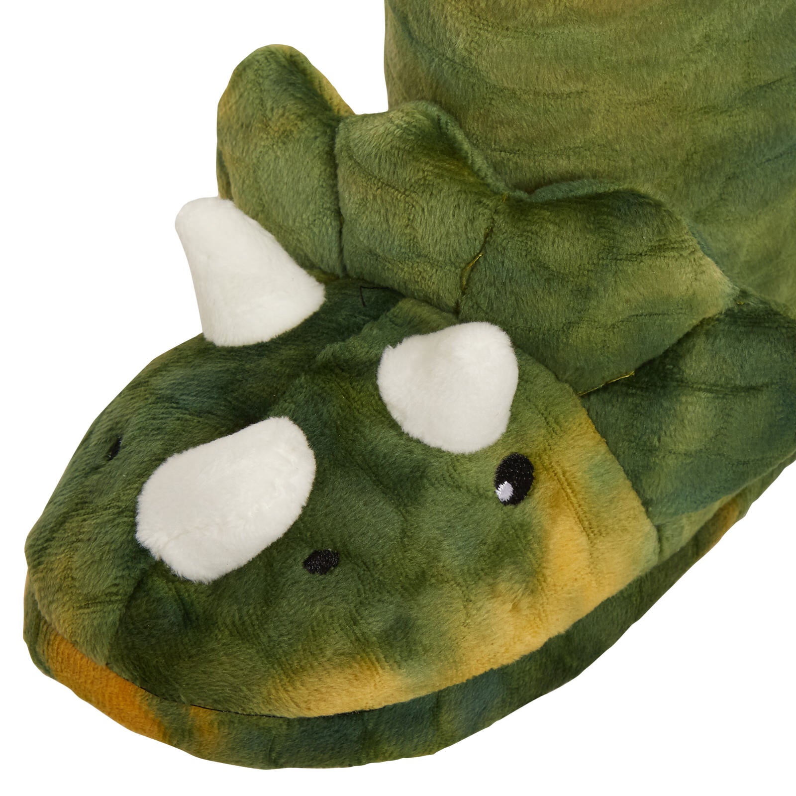 Novelty 3D Dinosaur Slippers Kids Plush Dino Slipper Boots Fleece Booties T-Rex