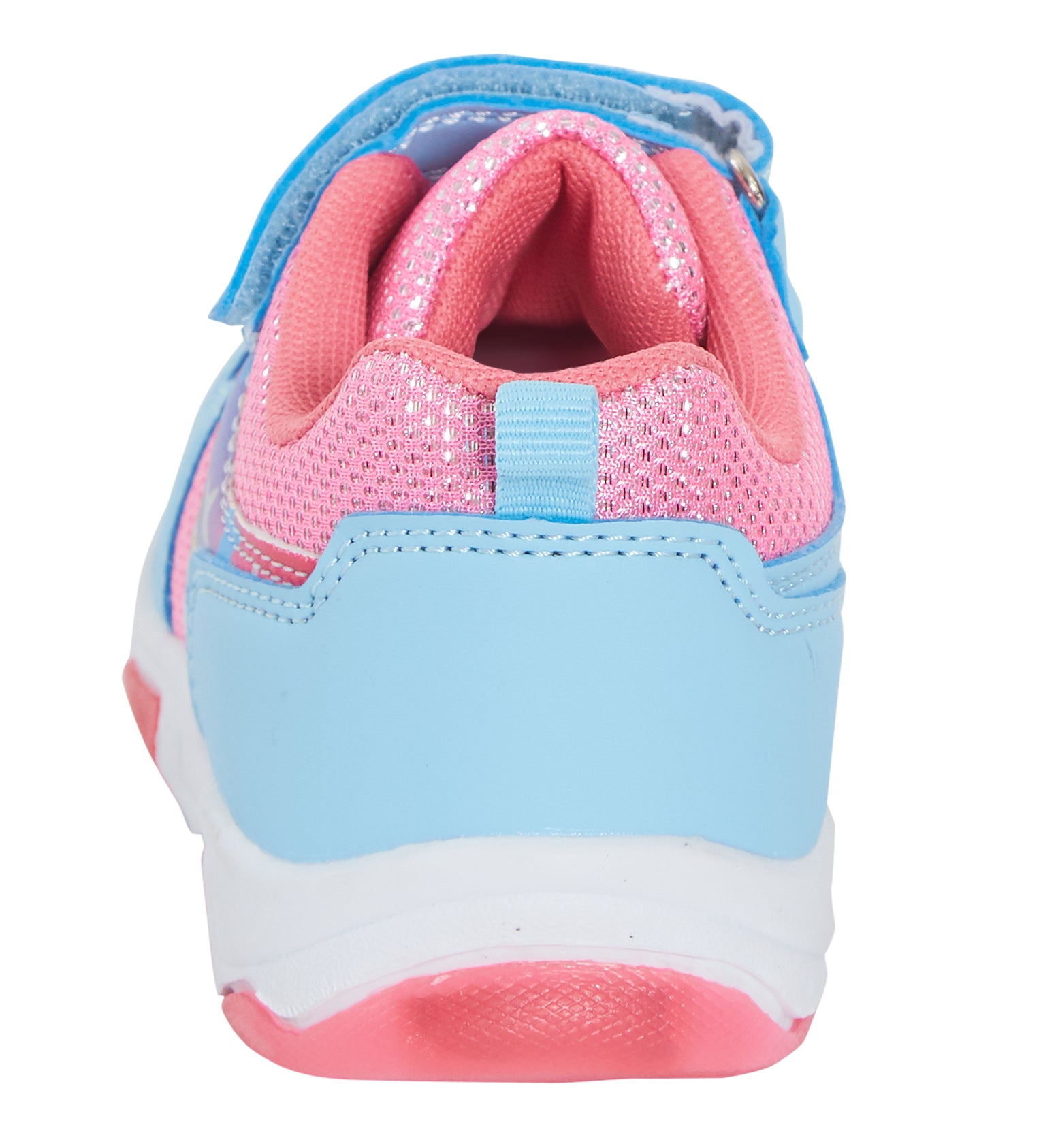 Bluey Light Up Trainers For Girls Puppy Easy Fasten Sports Shoe With LED Lights