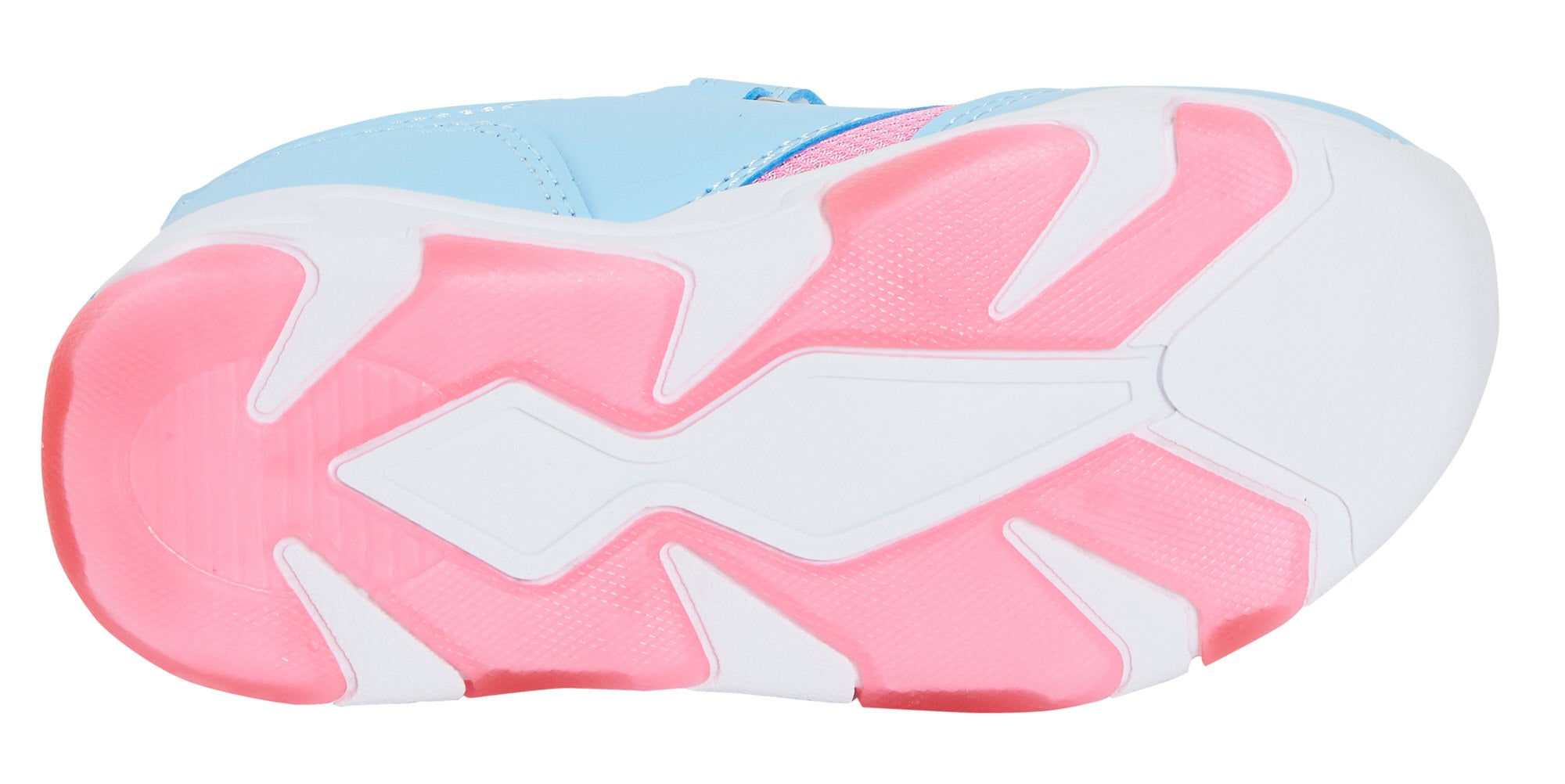 Bluey Light Up Trainers For Girls Puppy Easy Fasten Sports Shoe With LED Lights