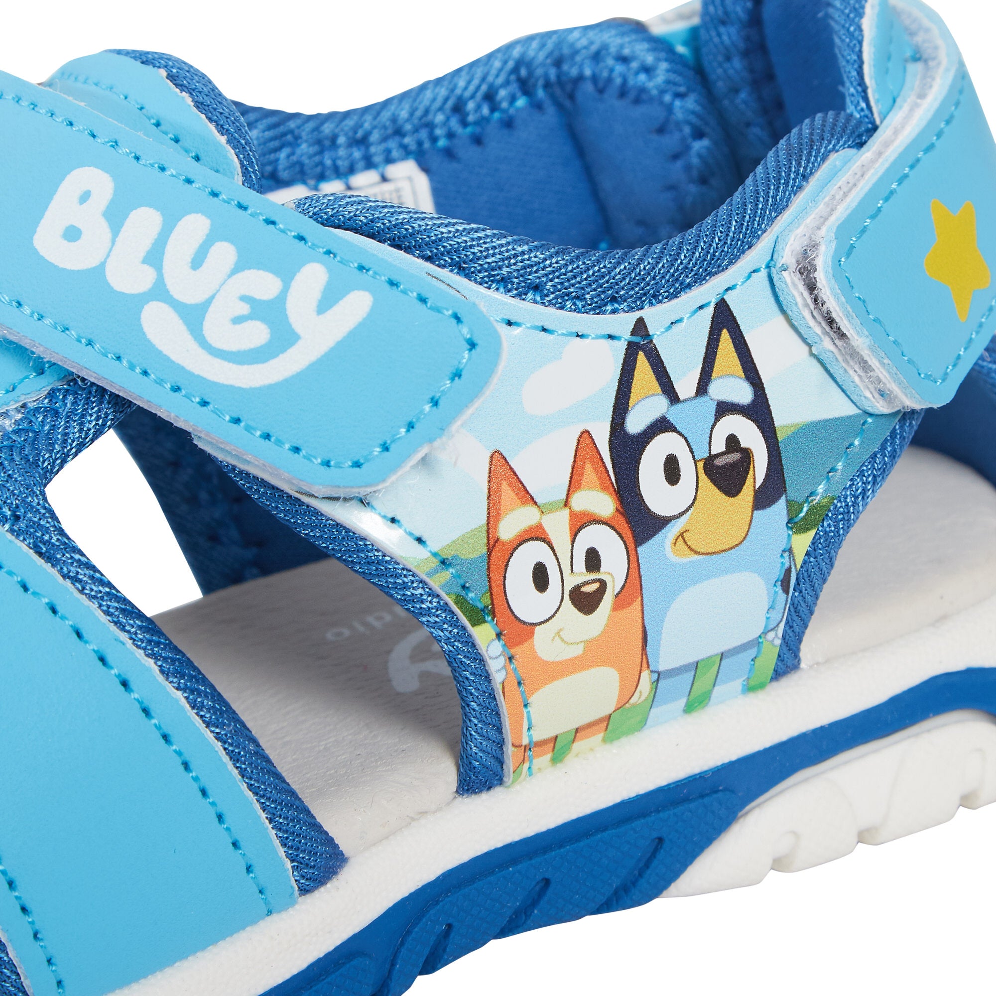 Bluey Closed Toe Sandals Boys Girls Puppy Summer Sport Sandals Walking Shoes