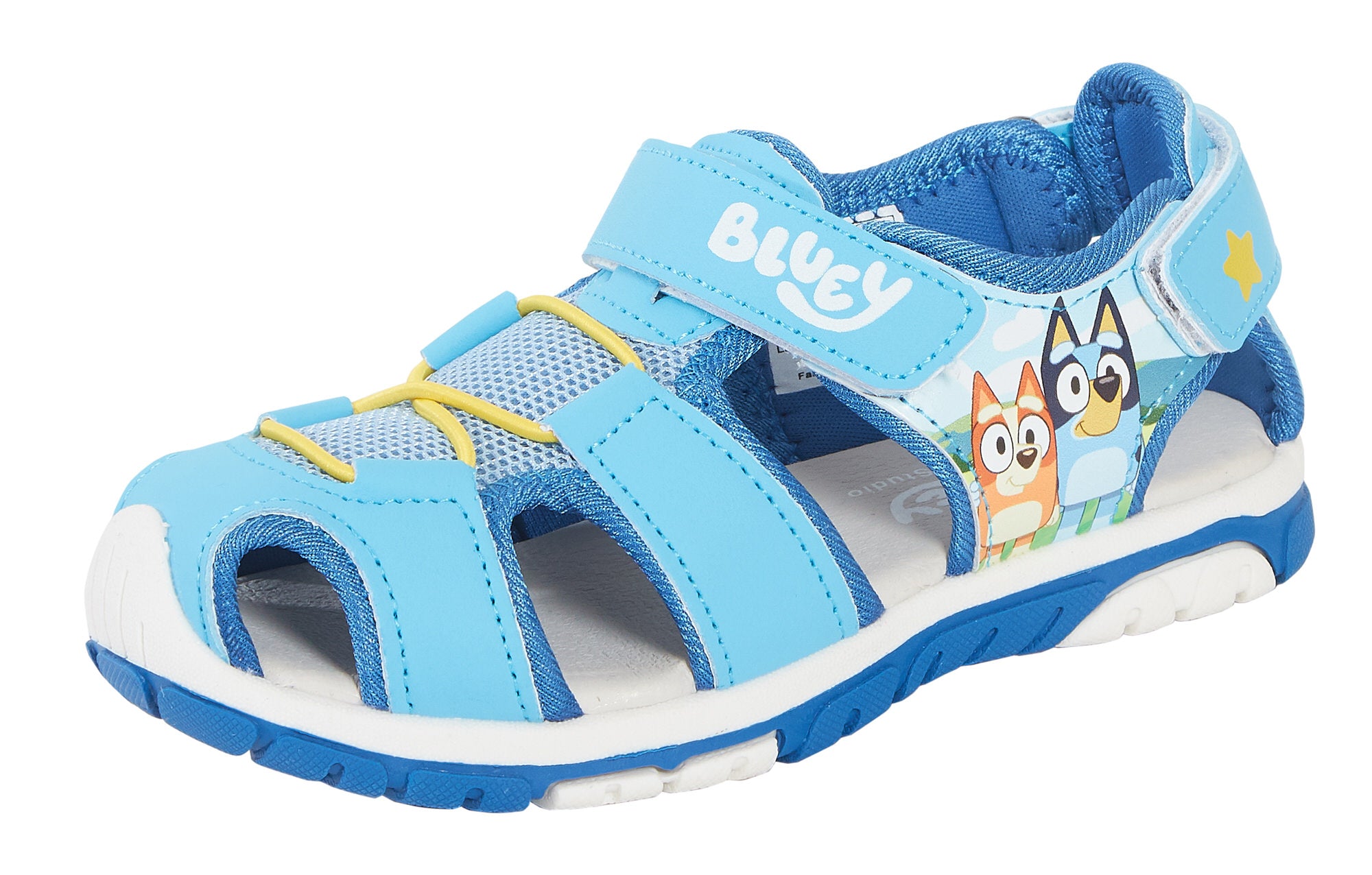 Bluey Closed Toe Sandals Boys Girls Puppy Summer Sport Sandals Walking Shoes
