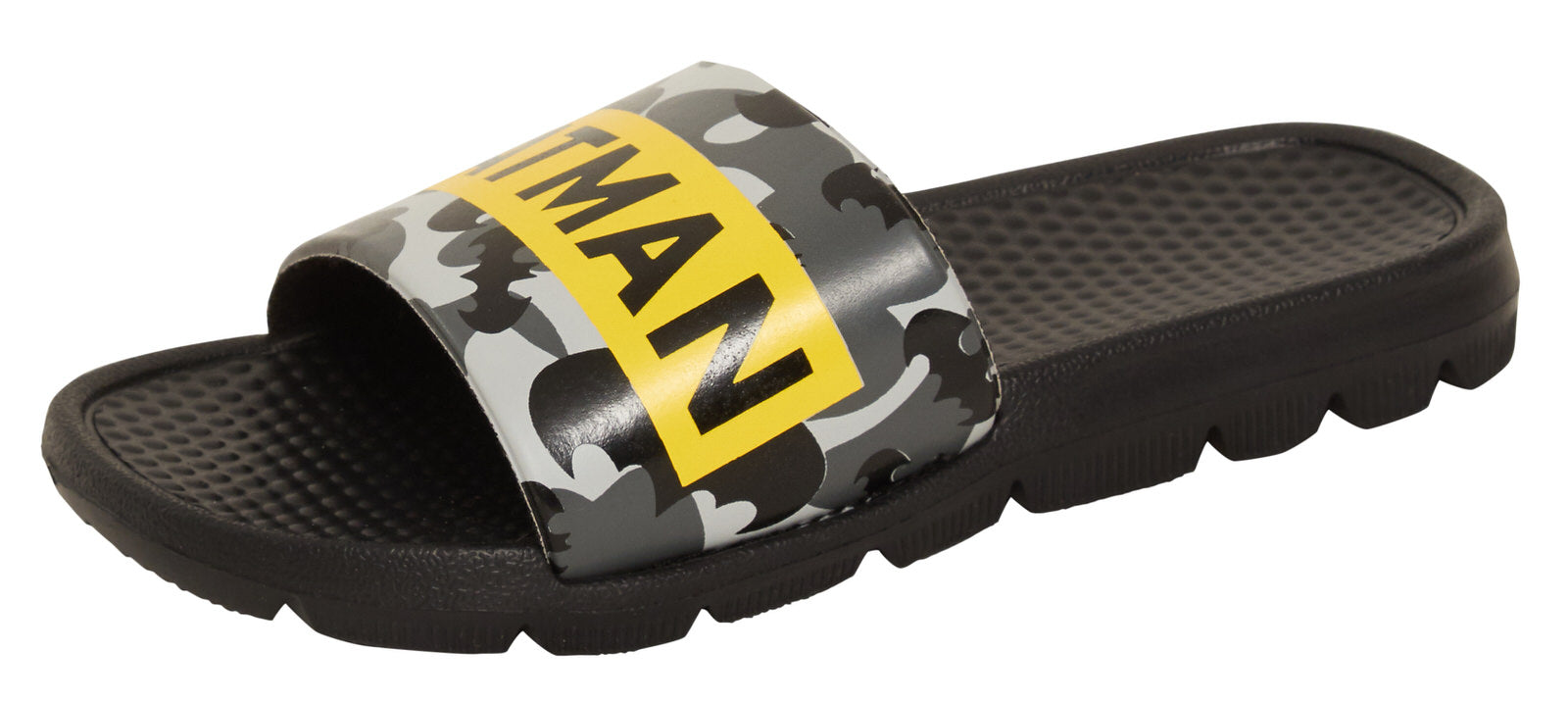 Boys Batman Sliders Kids DC Comics Sandals Summer Pool Shoes Beach Flip Flops