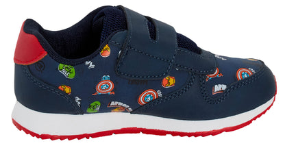 Avengers Trainers For Boys Marvel Kids Lightweight Sports Shoes Easy Fasten Shoe