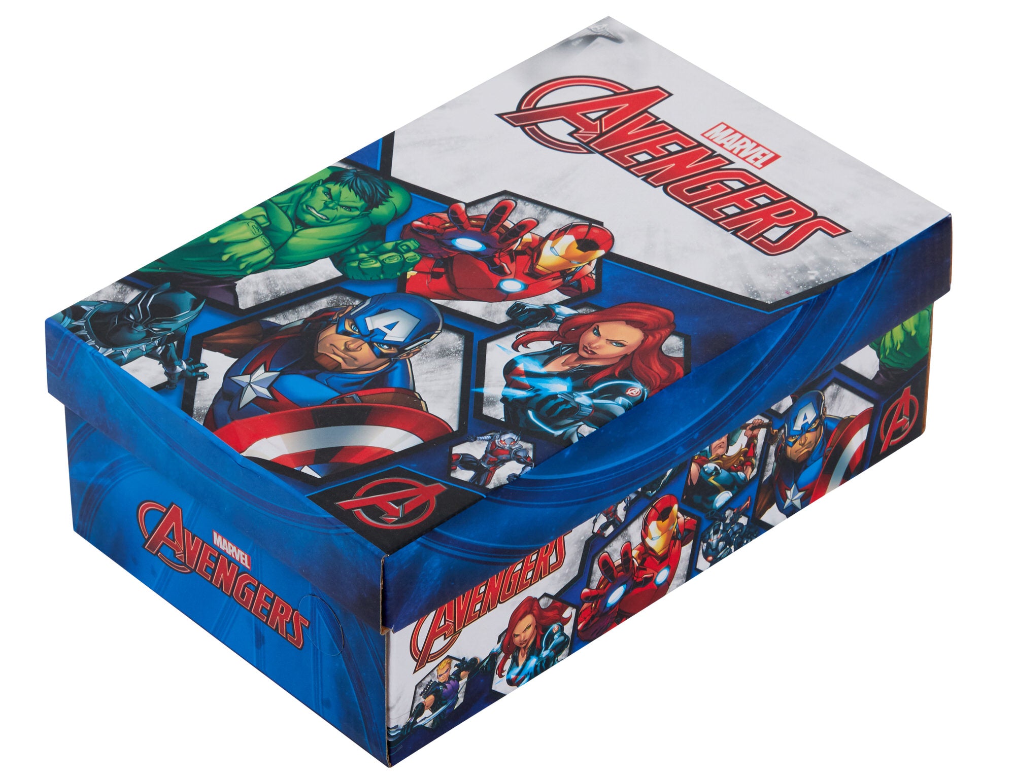 Avengers Trainers For Boys Marvel Kids Lightweight Sports Shoes Easy Fasten Shoe