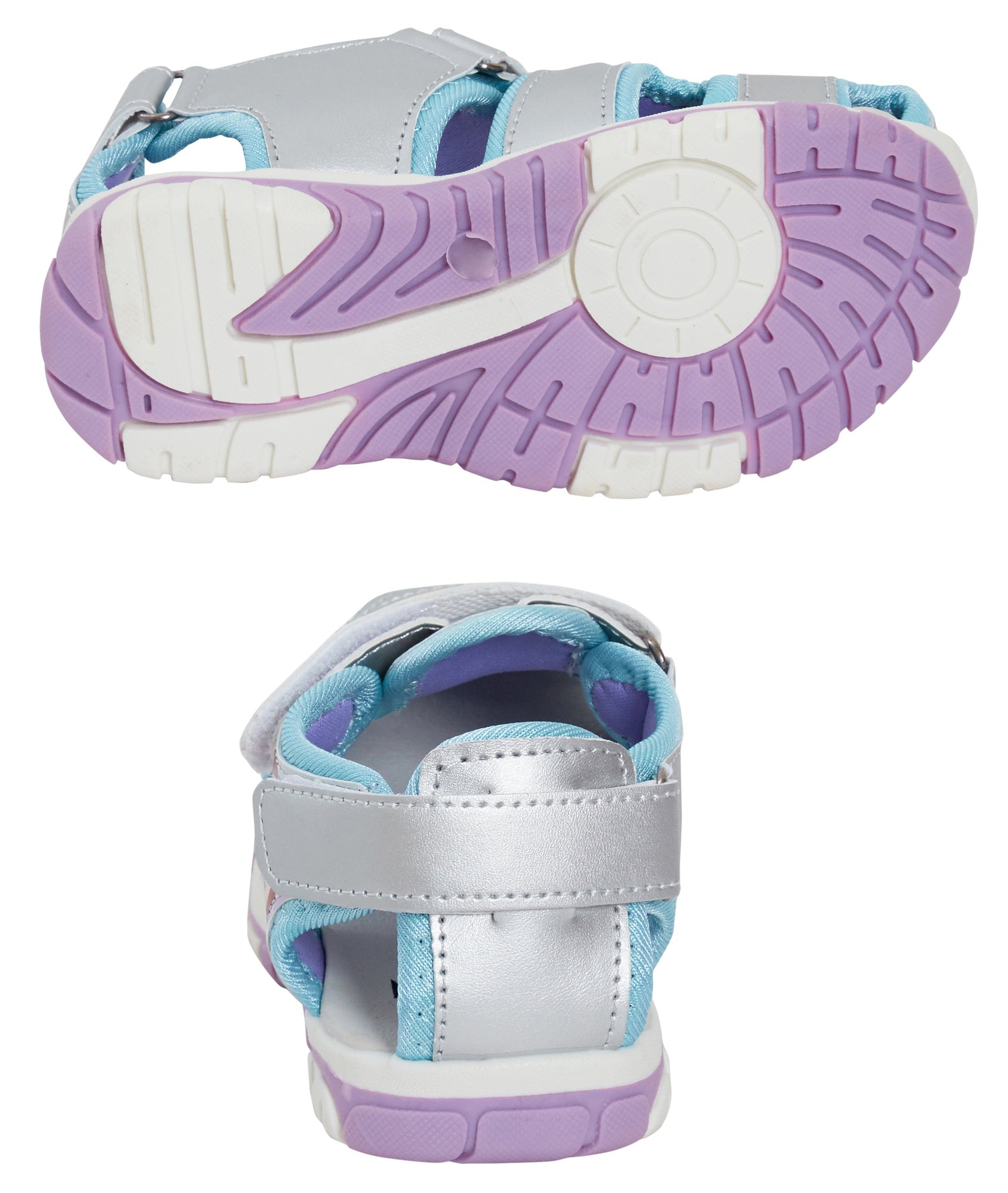Disney Frozen Sandals Kids Elsa Anna Closed Toe Sport Sandal Walking Summer Shoe