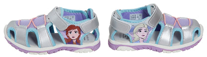 Disney Frozen Sandals Kids Elsa Anna Closed Toe Sport Sandal Walking Summer Shoe