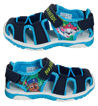 Paw Patrol Sandals Kids Chase Closed Toe Sport Sandals Walking Summer Shoes