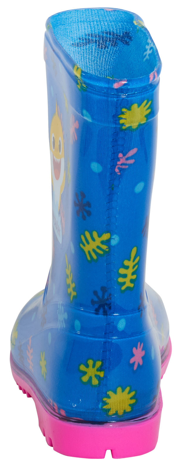 Baby Shark Wellington Boots Girls Character Rain Wellies Snow Boots Kids Shoes