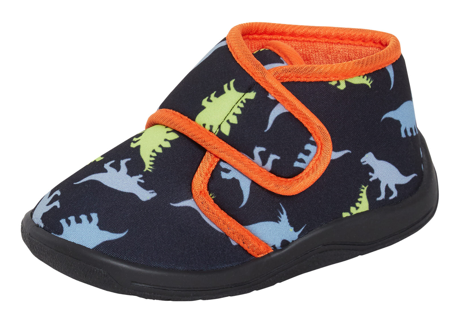 Boys Dinosaur Slipper Booties Kids Dino Slippers First Walkers Nursery Shoes