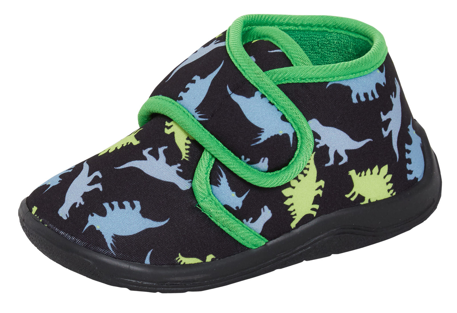 Boys Dinosaur Slipper Booties Kids Dino Slippers First Walkers Nursery Shoes