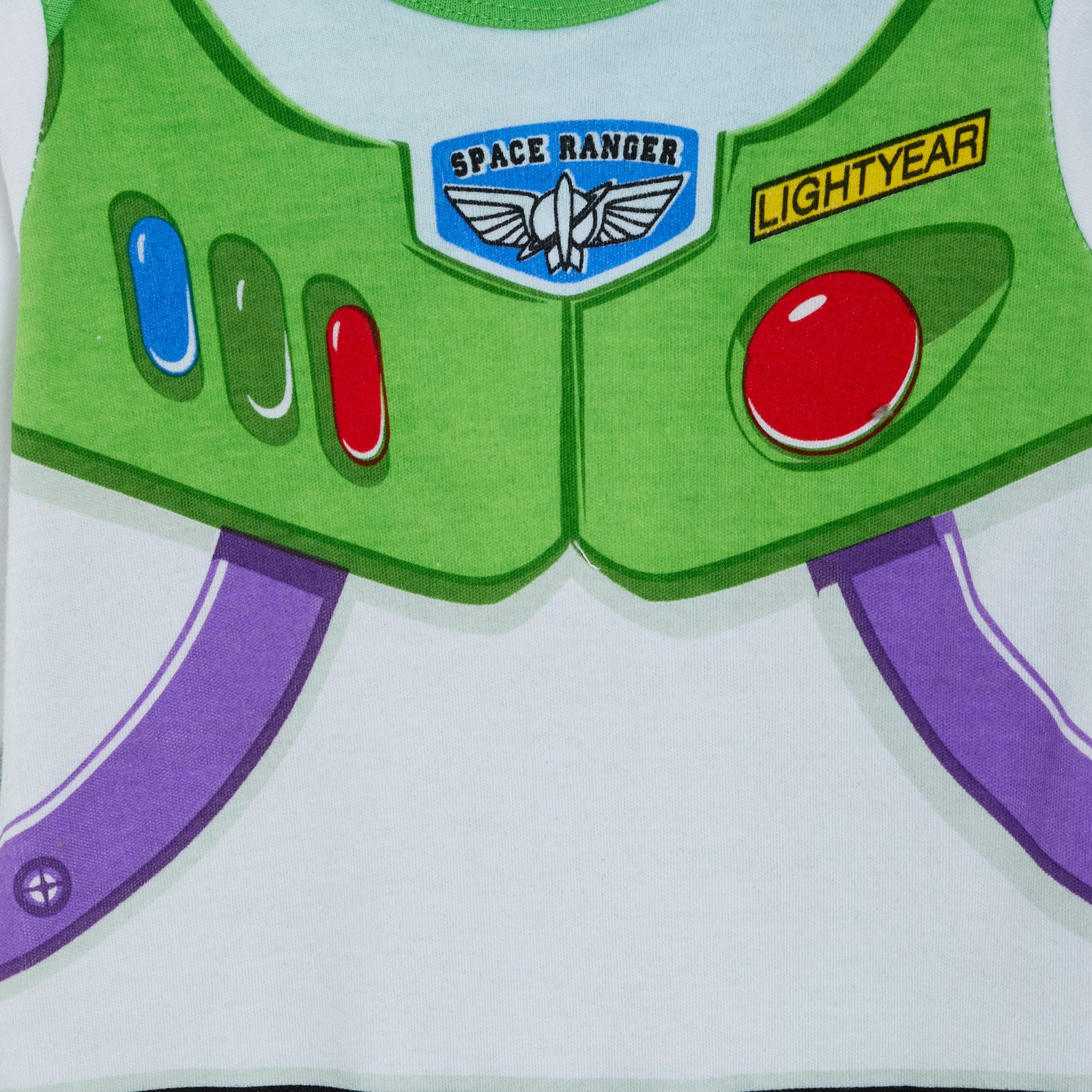 Baby Boys Disney Toy Story 4 Buzz Lightyear Babygrow + Bandanna Bib Gift Set