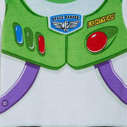 Baby Boys Disney Toy Story 4 Buzz Lightyear Babygrow + Bandanna Bib Gift Set