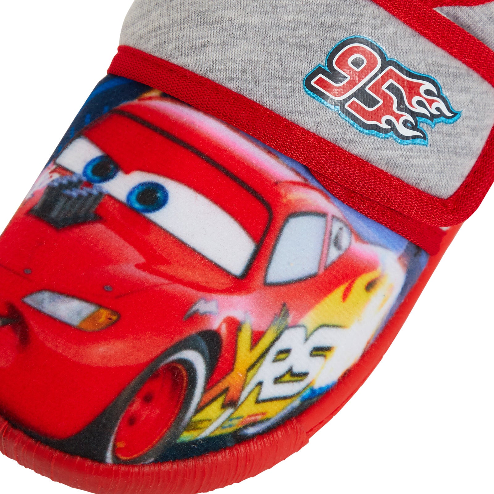 Boys Disney Cars Slippers Easy Fasten Slipper Boots Lighting McQueen House Shoes
