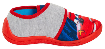 Boys Disney Cars Slippers Easy Fasten Slipper Boots Lighting McQueen House Shoes