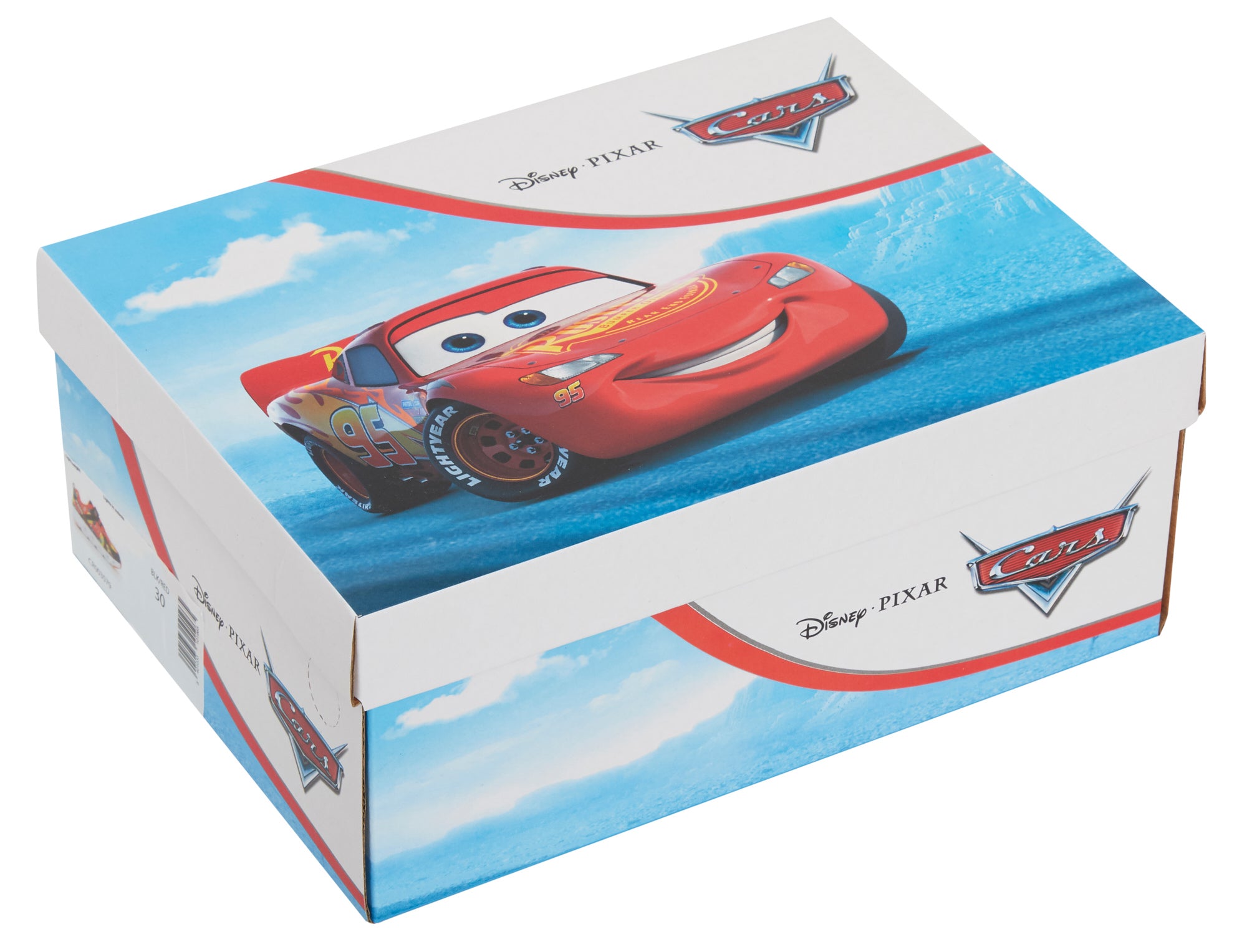 Disney Cars Light Up Trainers Kids Lightning McQueen Flashing Skate Sports Shoes