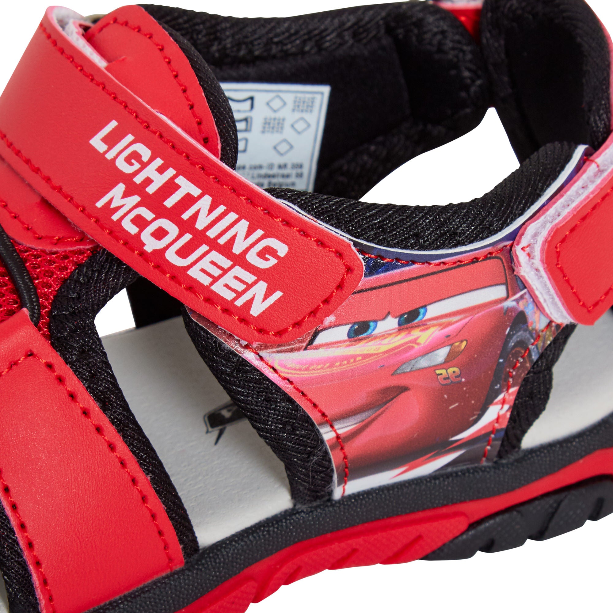 Cars Sandals Kids Lightning McQueen Closed Toe Sport Sandals Walking Summer Shoe