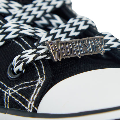 Womens Teen Girls Wednesday Hi Top Trainers Laces Platform Pumps Black Plimsolls