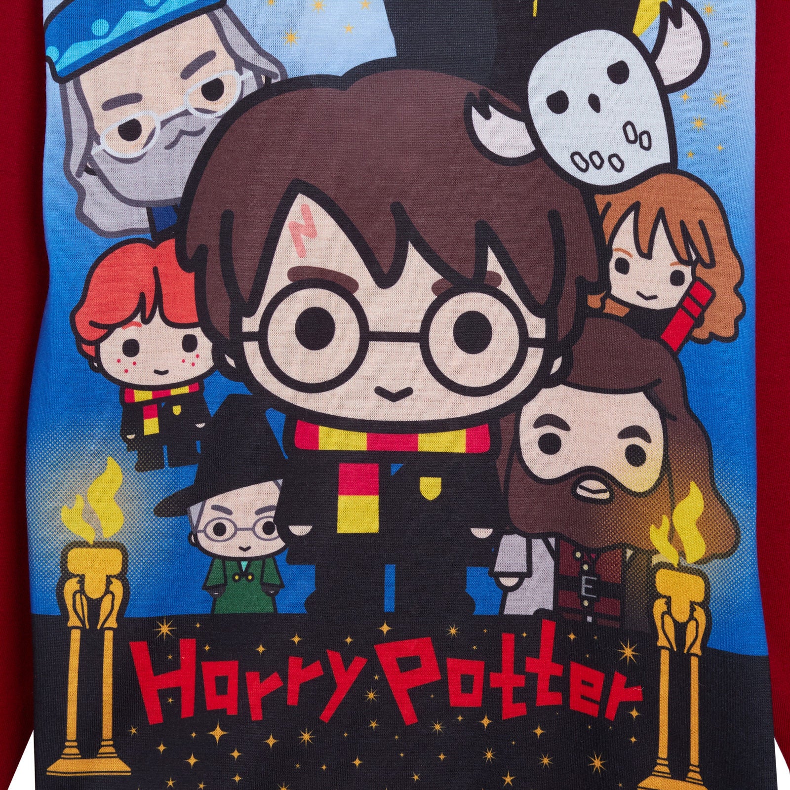 Harry Potter Pyjamas Kids Full Length Pjs Set Boys Girls Hogwarts Character Gift