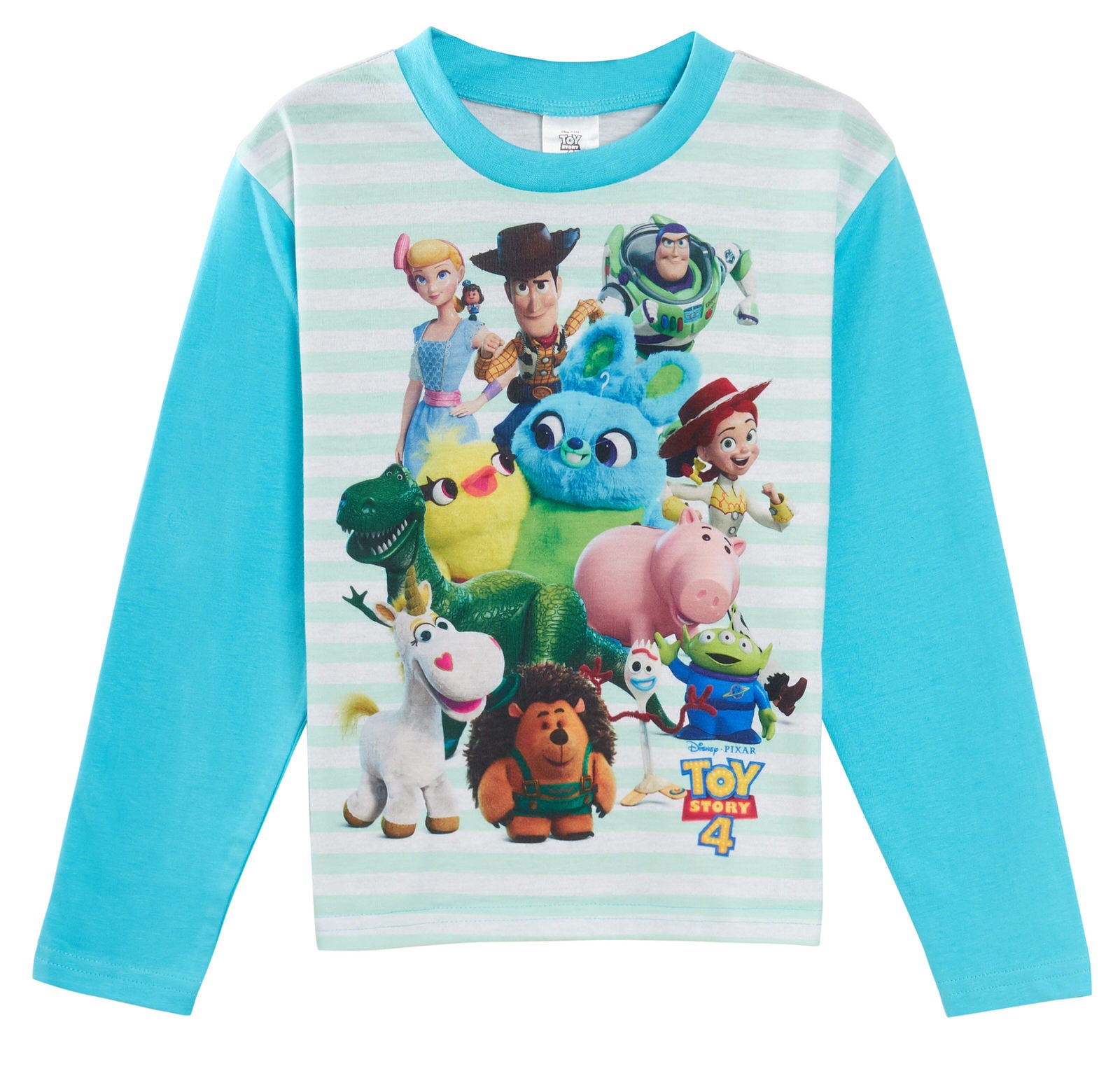Disney Toy Story 4 Boys Pyjamas Kids Full Length Buzz Woody Forky Pjs Set Size
