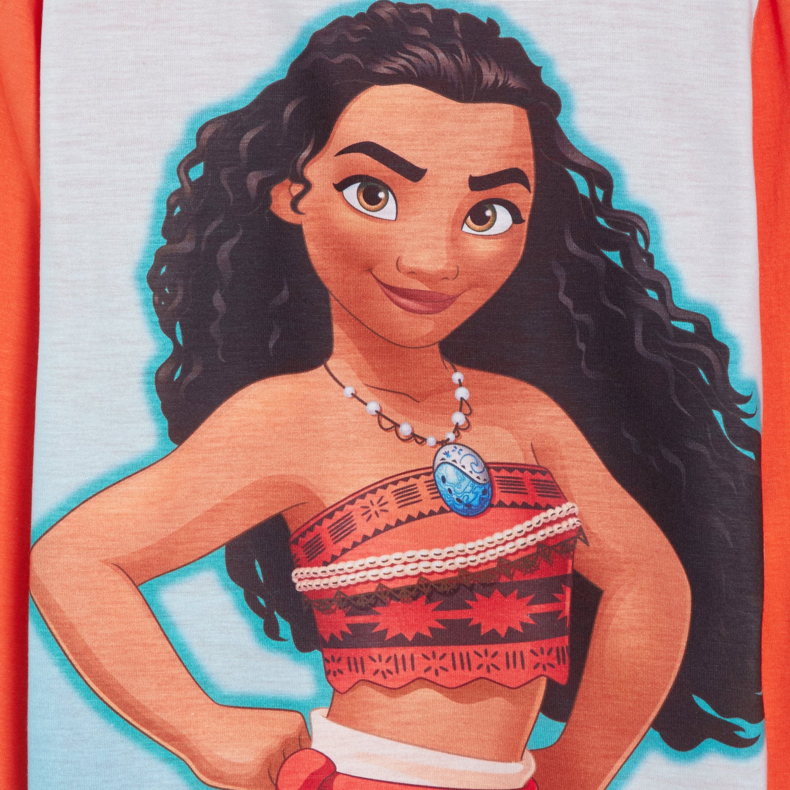 Girls Moana Dress Up Pyjamas for Kids Disney Full Length Novelty Pjs Nightwear