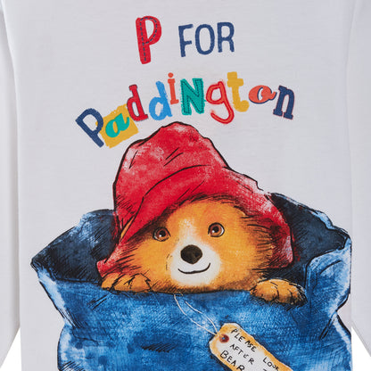 Paddington Bear Pyjamas Kids Full Length Long Sleeve Boys Girls Unisex Pjs Set