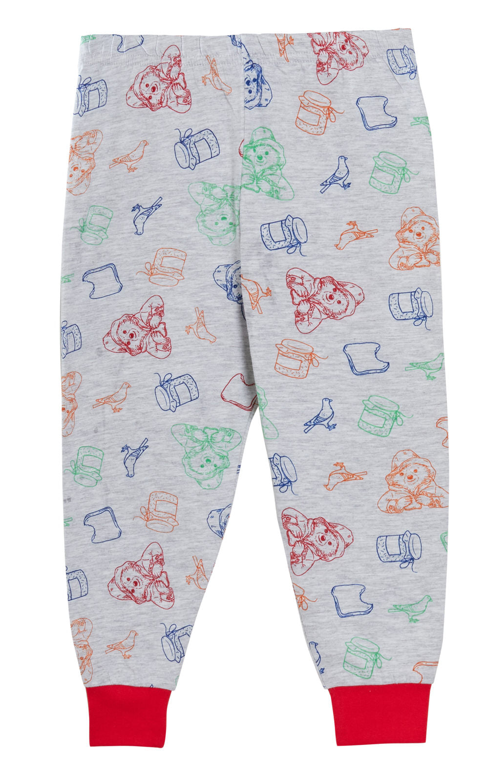 Paddington Bear Pyjamas Kids Full Length Long Sleeve Boys Girls Unisex Pjs Set