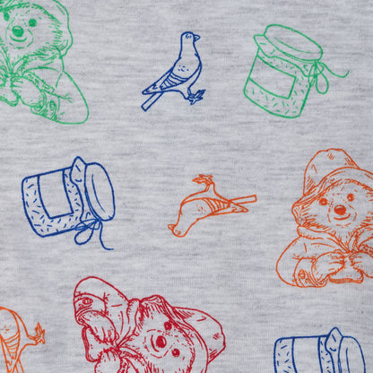 Paddington Bear Pyjamas Kids Full Length Long Sleeve Boys Girls Unisex Pjs Set