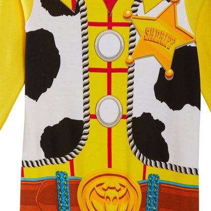 Baby Boys Disney Toy Story 4 Sheriff Woody Babygrow + Bandanna Bib Gift Set