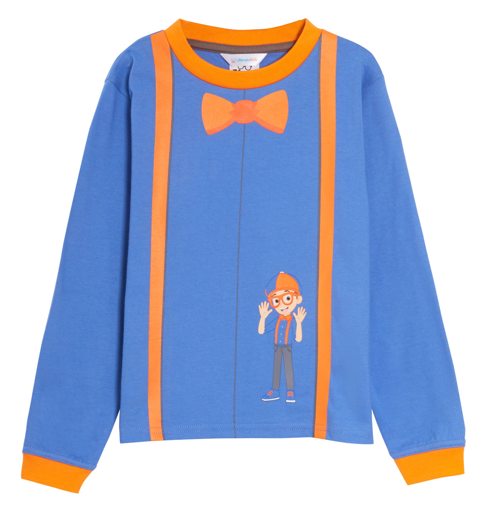 Boys Blippi Pyjamas Kids Blippi Dress Up Pjs Novelty Full Length Pyjama Set