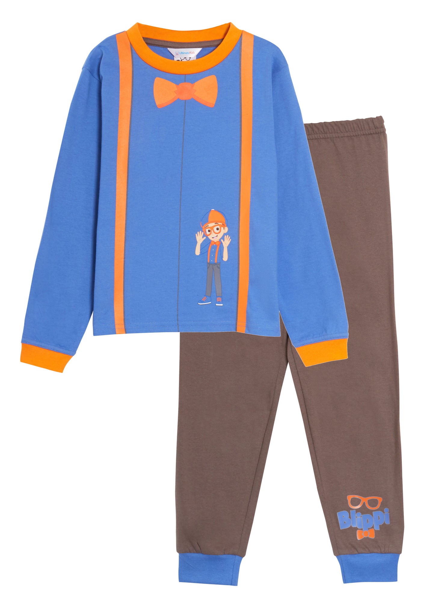 Boys Blippi Pyjamas Kids Blippi Dress Up Pjs Novelty Full Length Pyjama Set