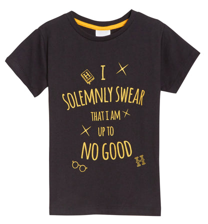 3 Pack Harry Potter T-Shirts Kids Hogwarts Ron Hermione Quidditch Short Tees Top