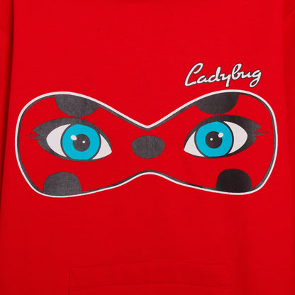 Miraculous Ladybug Long Hoodie + Leggings Set Kids Girls Two Piece Dress Up Set