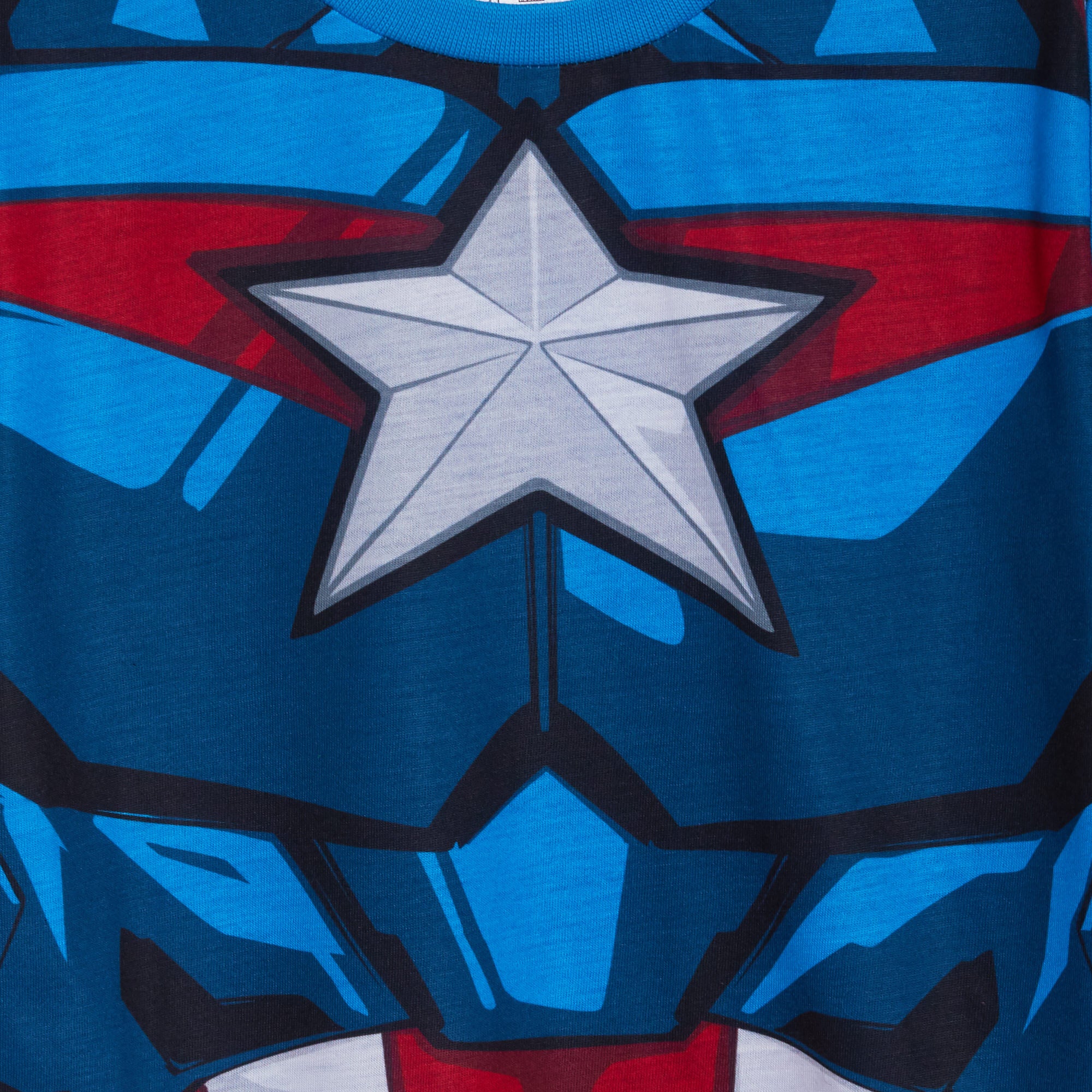 Boys 3 Pack Avengers T-Shirts Kids Captain America Hulk Iron man Dress Up Tops