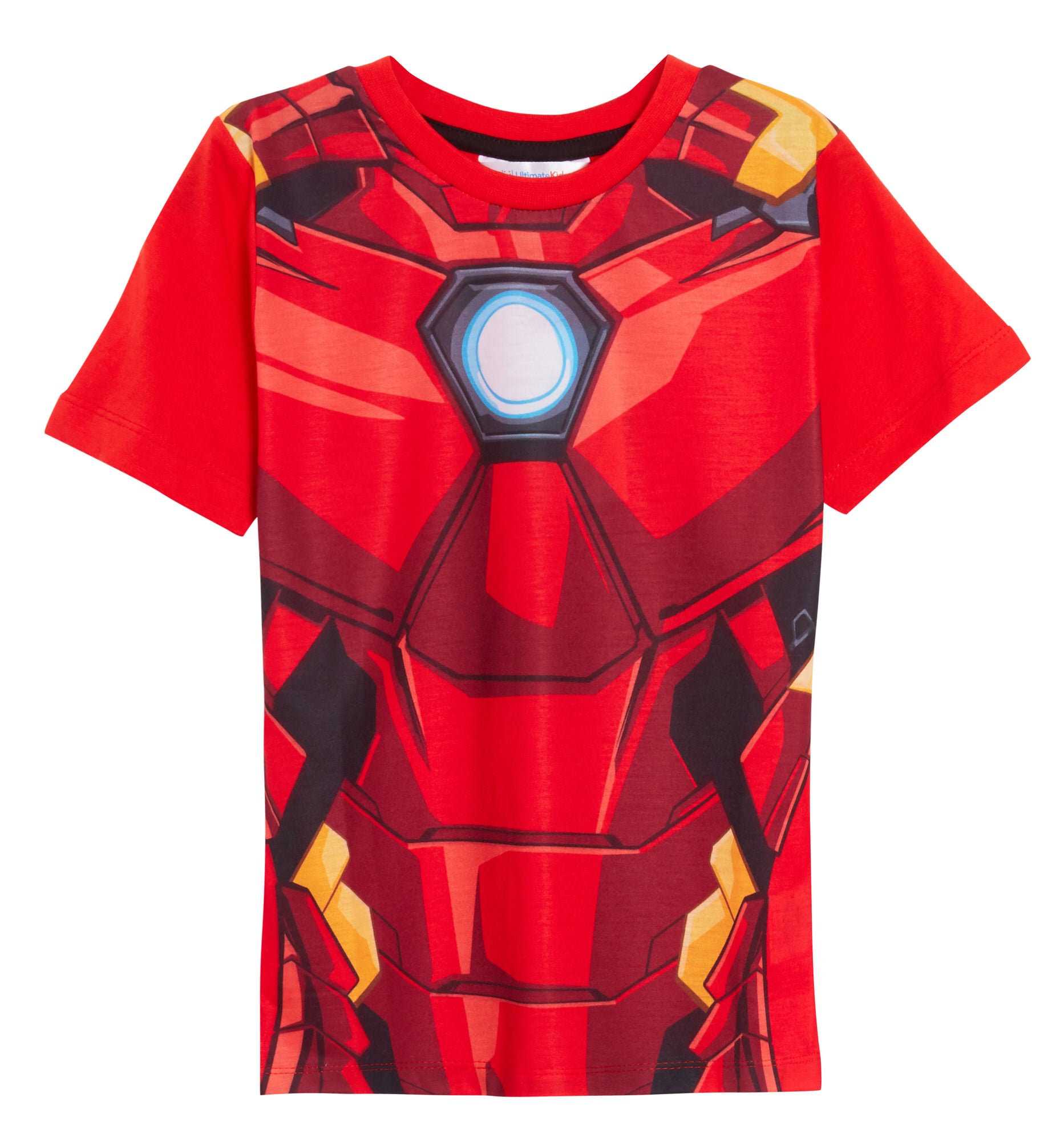 Boys 3 Pack Avengers T-Shirts Kids Captain America Hulk Iron man Dress Up Tops