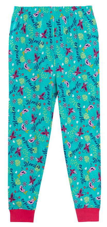 Girls Disney Encanto Pyjamas For Kids Full Length Mirabel Pjs Madrigal Nightwear