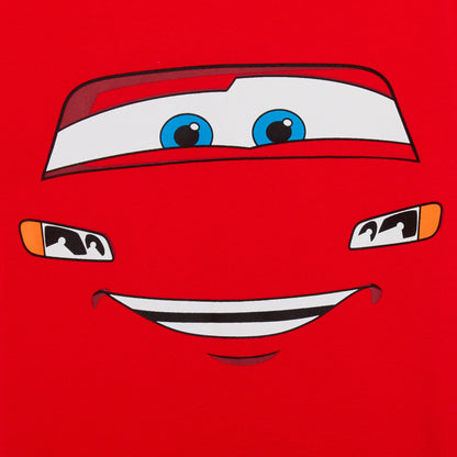 Boys 3 Pack Disney Cars T-Shirts Lightning McQueen Dress Up Top Short Summer Tee