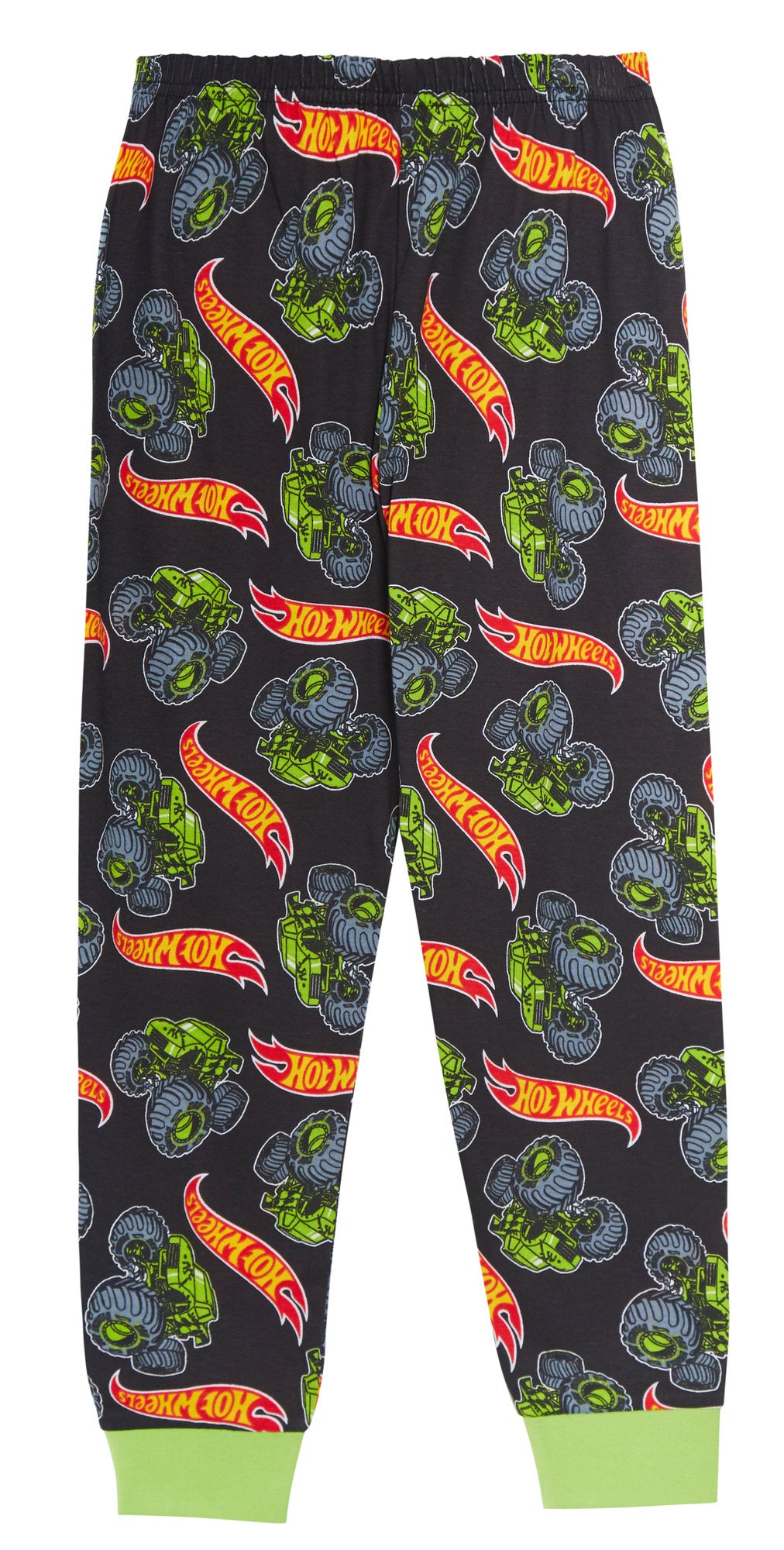Boys Hot Wheels Monster Trucks Pyjamas Kids Racing Car Pjs T-Shirt Loungepants