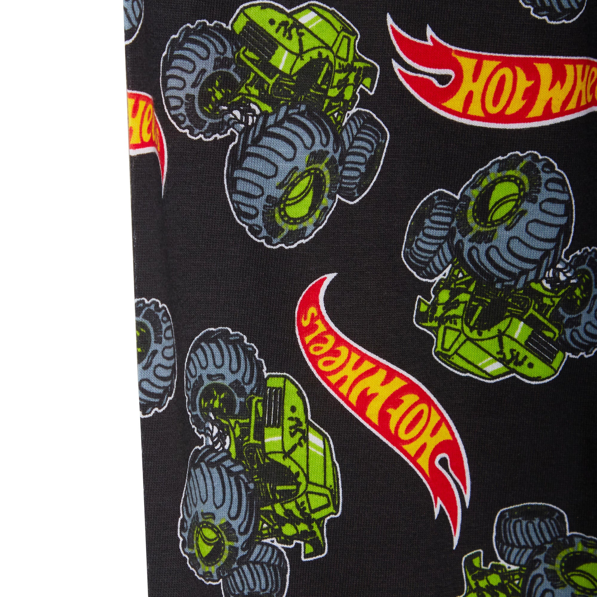 Boys Hot Wheels Monster Trucks Pyjamas Kids Racing Car Pjs T-Shirt Loungepants