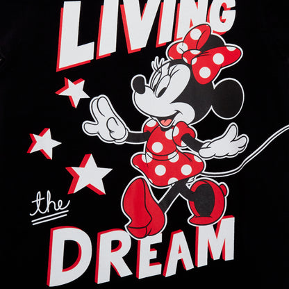 Girls 3 Pack Disney Minnie Mouse T-Shirts For Kids Disney Minnie Dress Up Tops