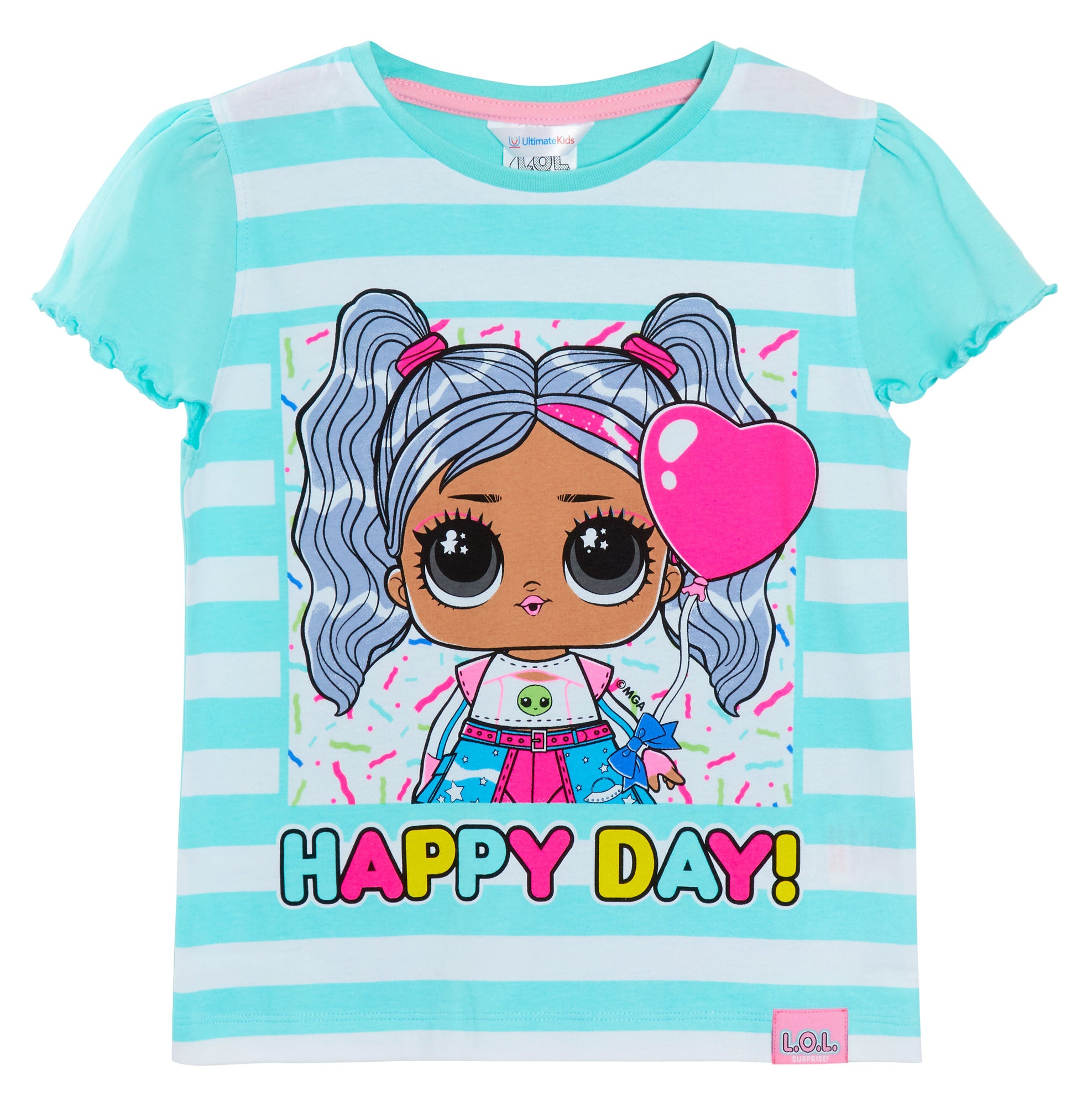 Girls 3 Pack L.O.L Surprise ! Dolls T-Shirts Kids LOL Dolls Dress Up Tops Tees