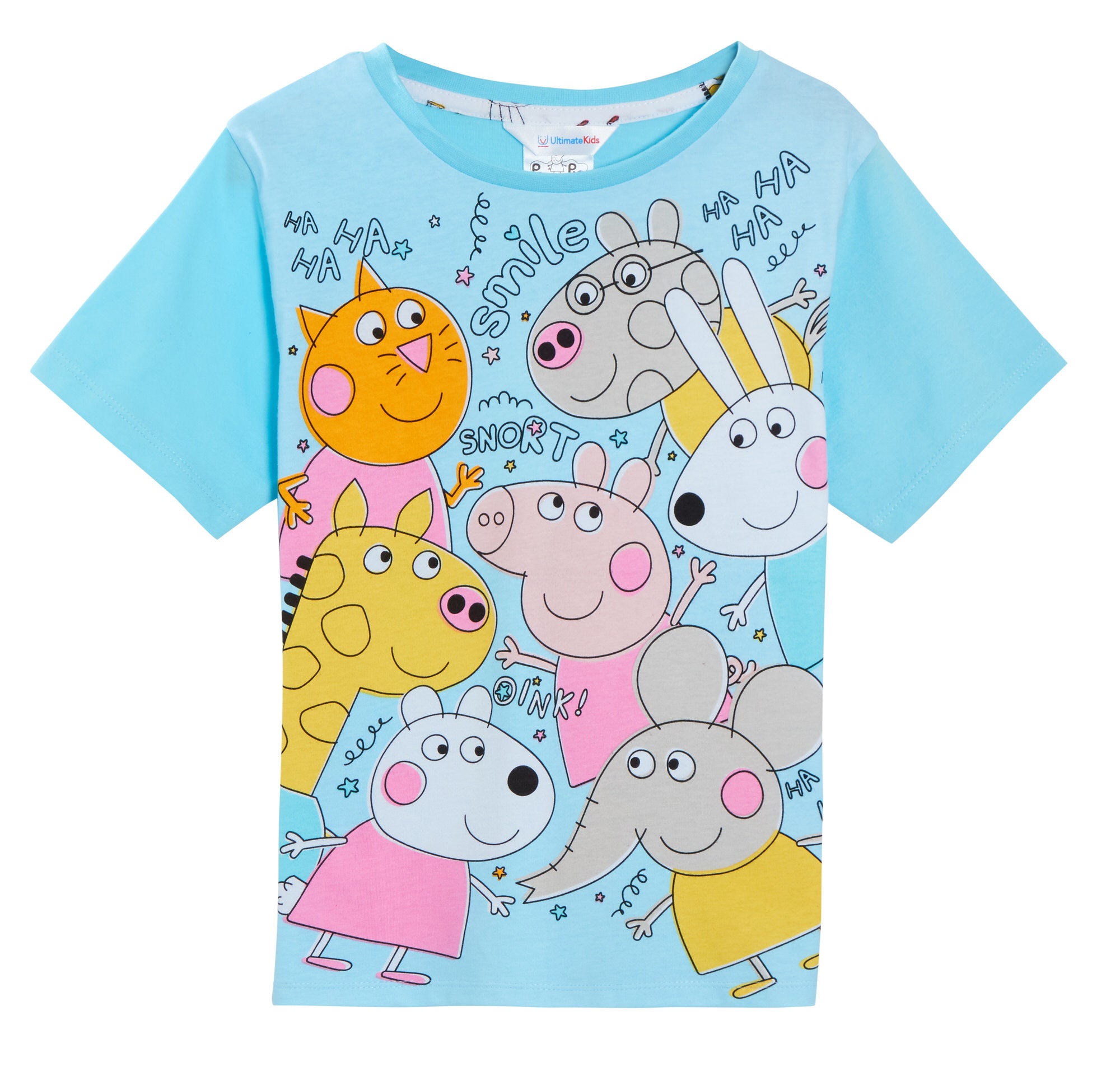 Girls 3 Pack Peppa Pig T-Shirts Kids Peppa Dress Up Tops Girls Summer Tees Gift