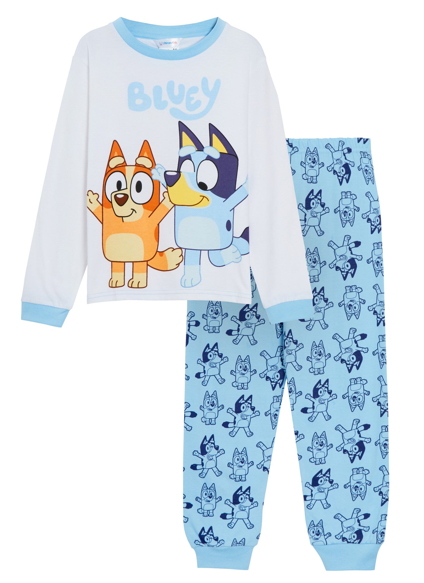Kids Bluey Pyjamas Boys Girls Bingo Pjs Long Sleeve Unisex Premium 100% Cotton