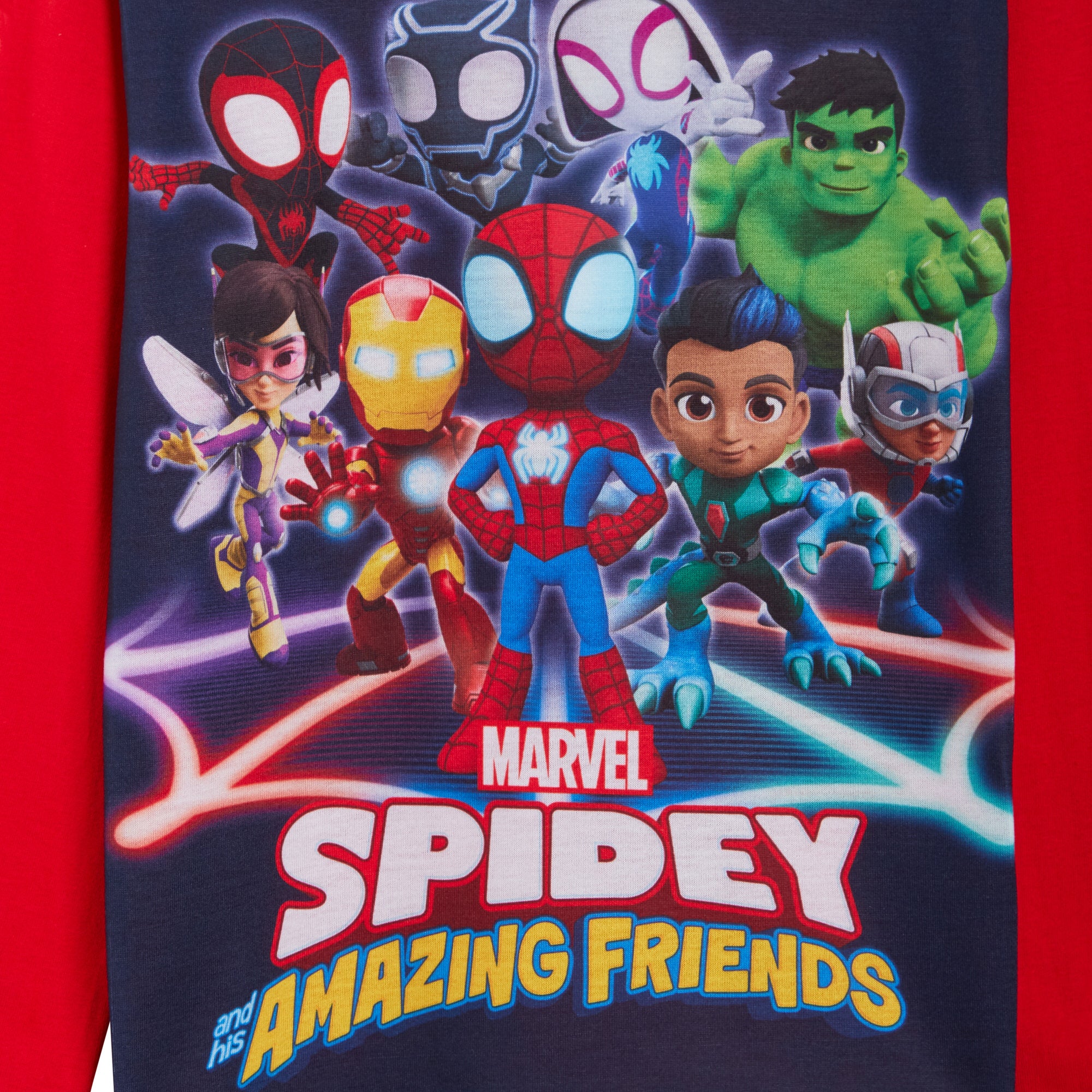 Spidey And His Amazing Friends Pyjamas Kids Spiderman Hulk Miles Morales Pjs Set