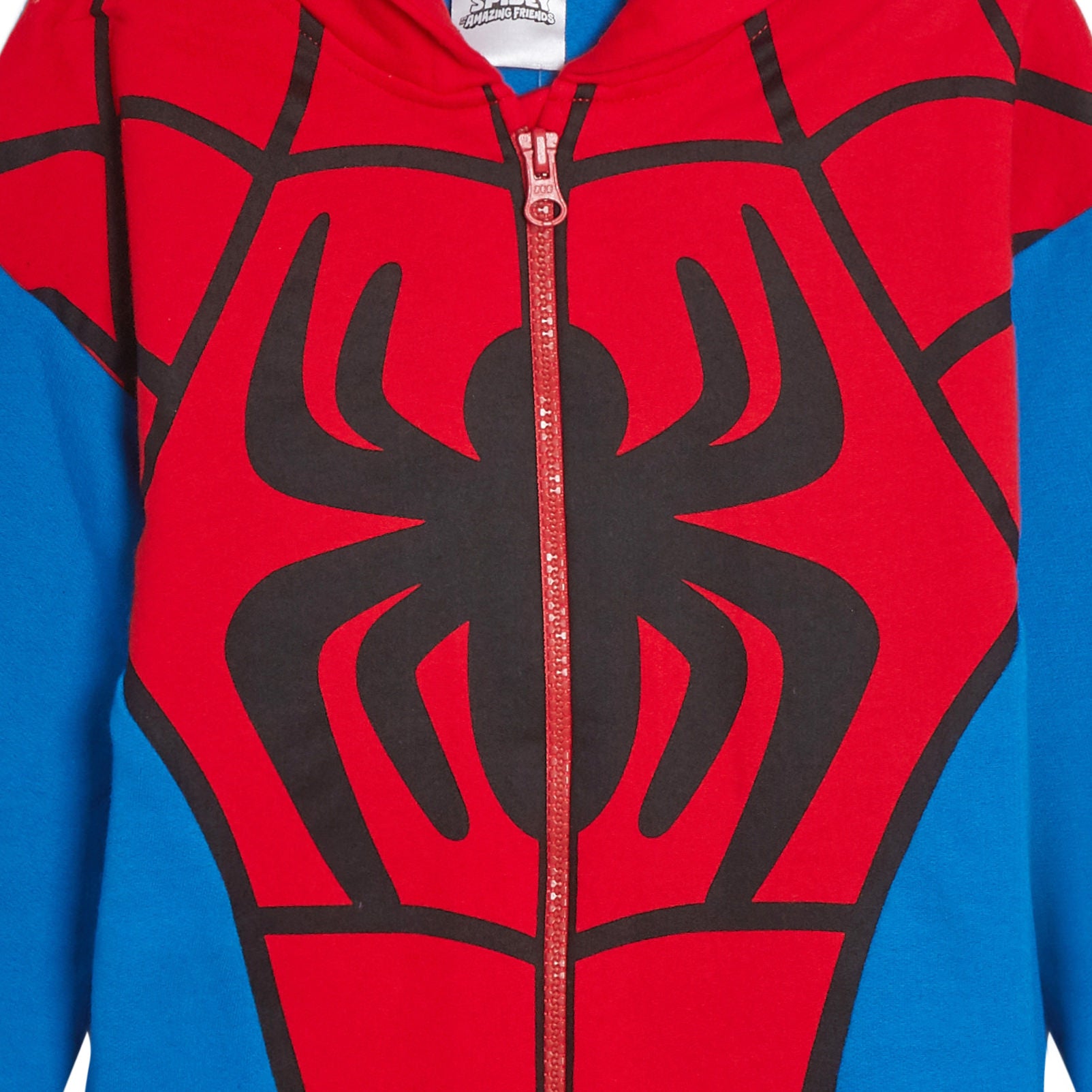 Spidey And His Amazing Friends Hoodie Hooded Zip Jacket Spin Miles Ghost Spider